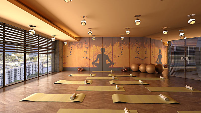 Thiết kế phòng tập yoga tại nhà cần quan tâm đến điều gì?