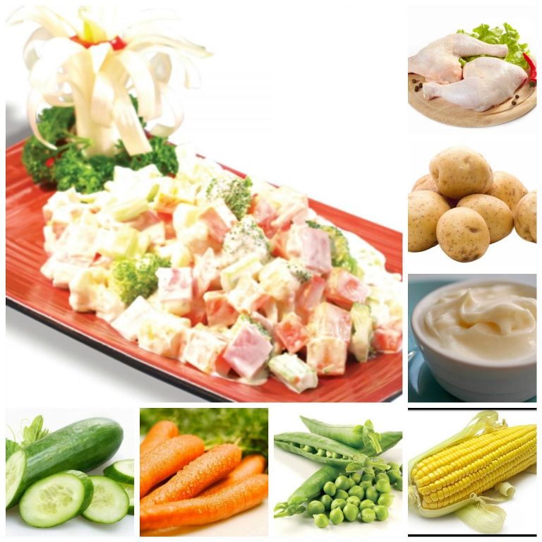 Cách chế biến món salad rau củ 