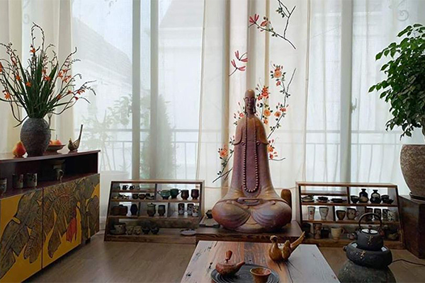 Cách tạo điểm nhấn cho phòng yoga, thiền