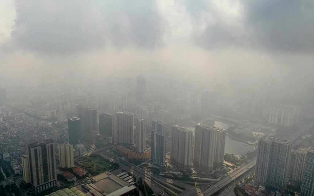 Tình hình ô nhiễm không khí báo động ở Hà Nội