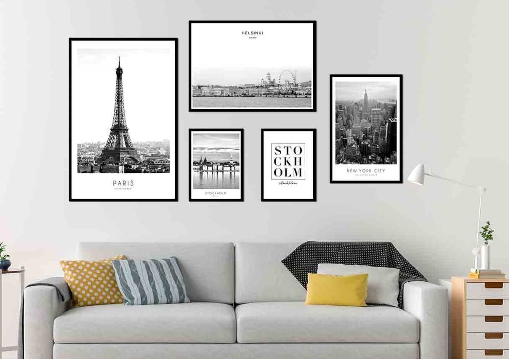 lưu ý khi treo tranh trong nhà