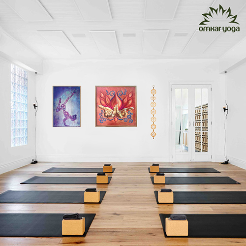 thiết kế phòng yoga đẹp